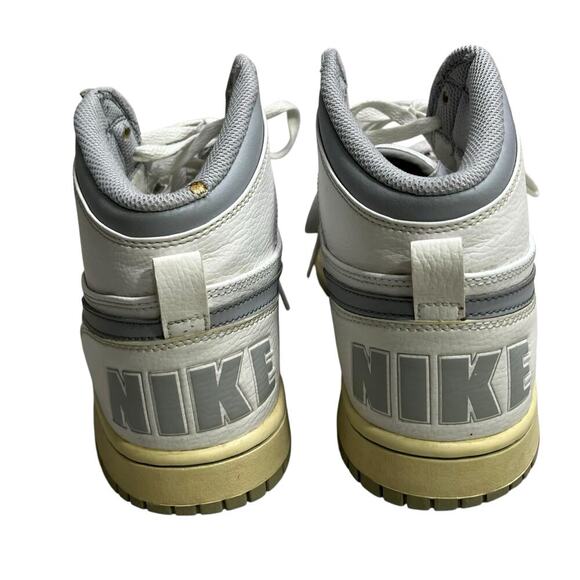 Vintage Big NIKE Men’s High White Wolf Neutral Gray Sneakers [336608-118] - 10.5 - Picture 4 of 9
